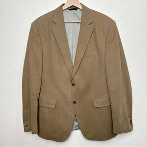 Banana Republic Mens 44R Cotton Camel Brown  Blazer